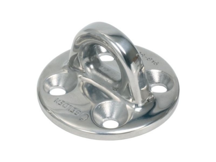 Selden - Inox pad eye 60 mm