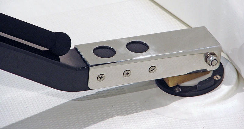 Kit Vassoio Doppio Timone In Fibra Di Carbonio Flight Model L121x38mm Per Aerei RC 20-50CC